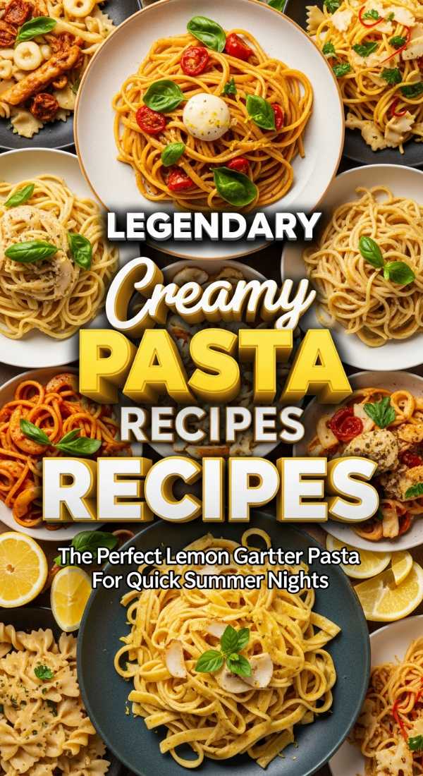 Legendary Creamy Lemon Garlic Butter Pasta Delight 69dde7bb702e4