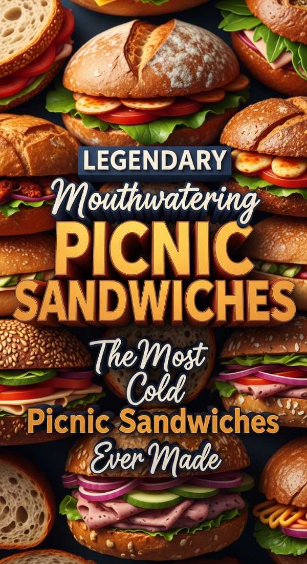 Legendary Mouthwatering Picnic Sandwiches To Crave 69dfdafd54811