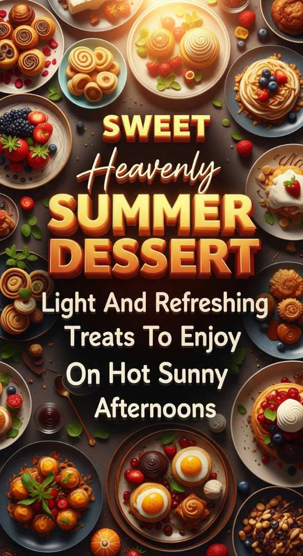 Light And Airy Summer Desserts For Hot Afternoons 69edba419b20f
