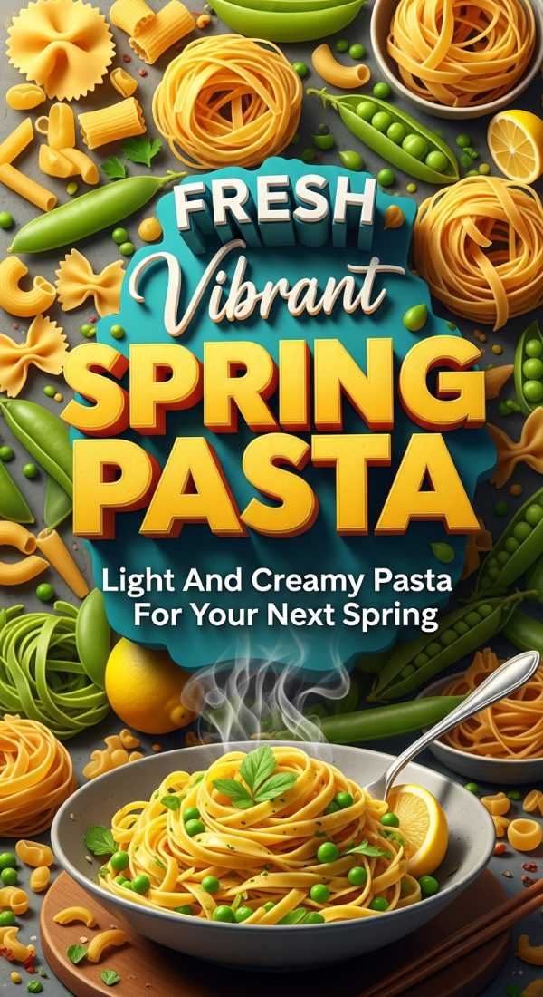 Light And Creamy Pasta For Your Spring Dinner 69ef0149094fc
