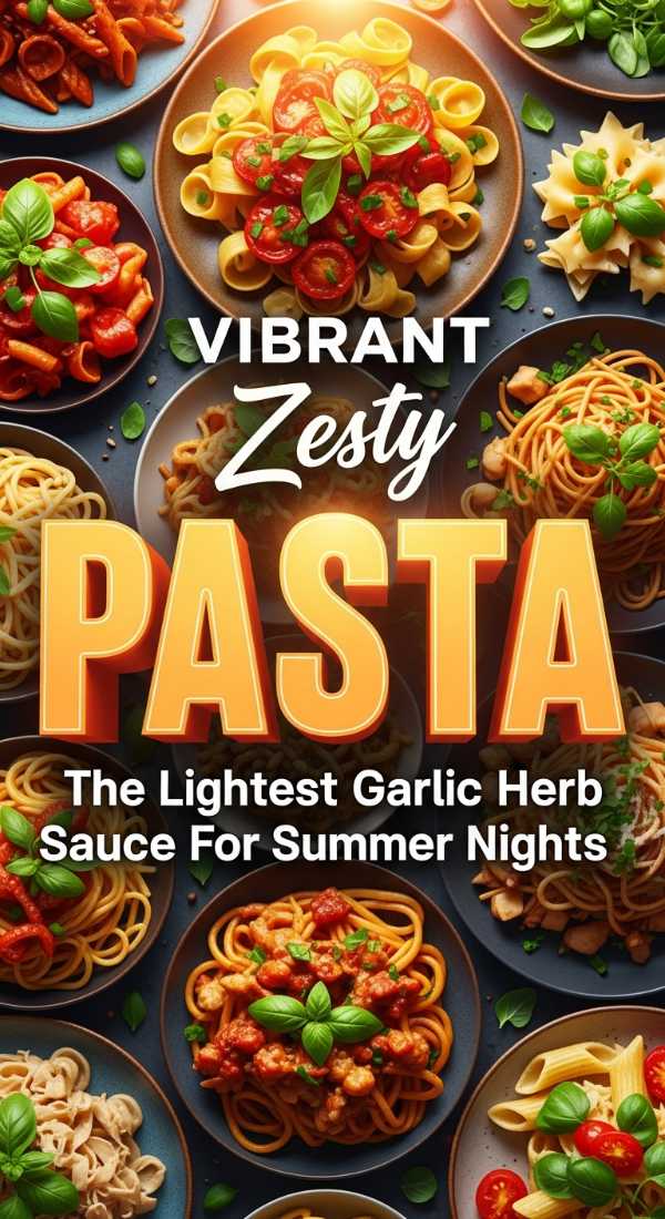 Light And Herbaceous Pasta For Warm Evenings 69ec98642816f