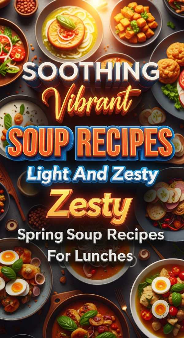 Light and Zesty Spring Soup Recipes