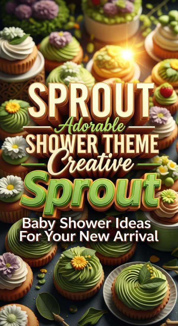 Little Sprout Baby Shower Theme Ideas