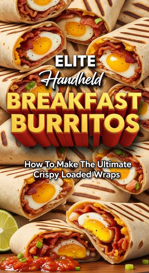 Loaded Breakfast Burritos That Are Perfect For Busy Mornings 69eb90ee6888c