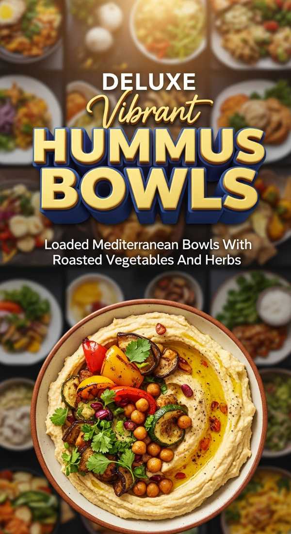 Loaded Mediterranean Hummus Bowls 69e4a7131eee6