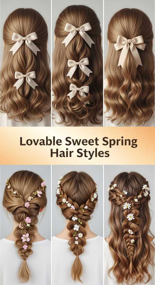 Lovable Sweet Spring Hair Styles 69eb9662eeea5