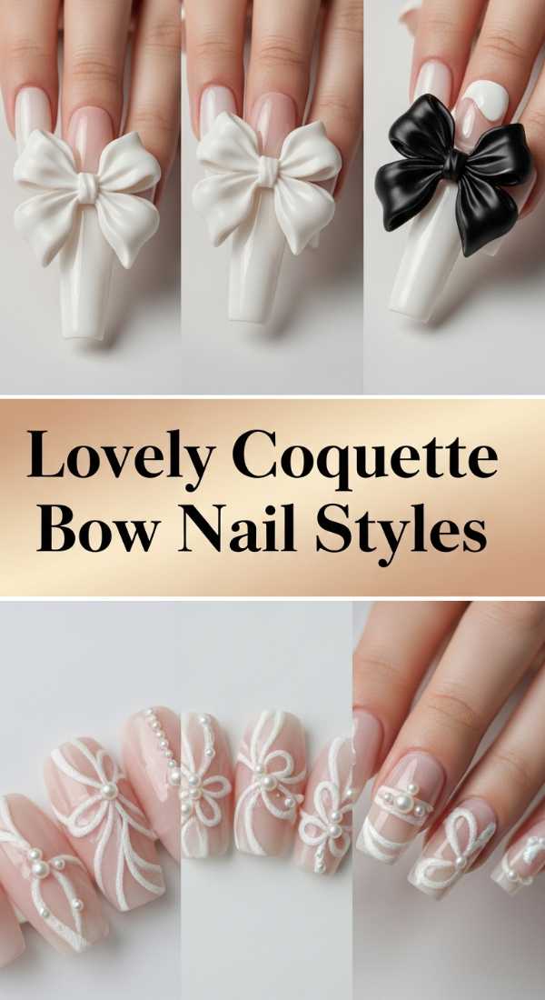 Lovely Coquette Bow Nail Styles 69eb7265371ec