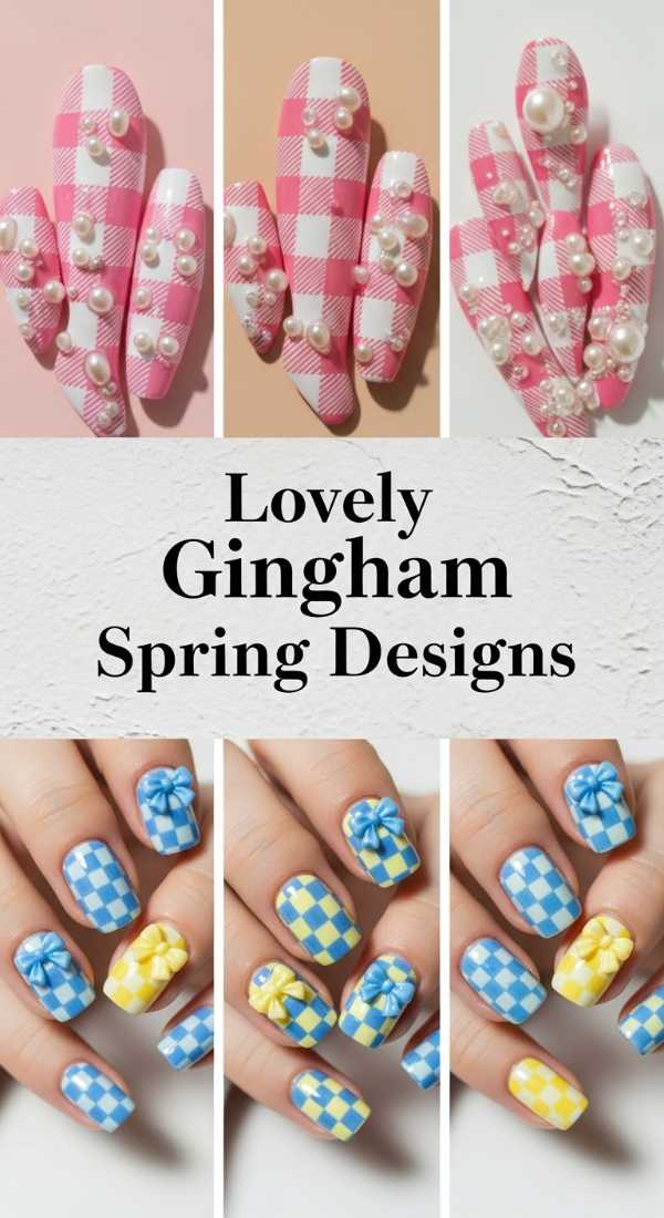 Lovely Gingham Spring Designs 69e5f3e3860af