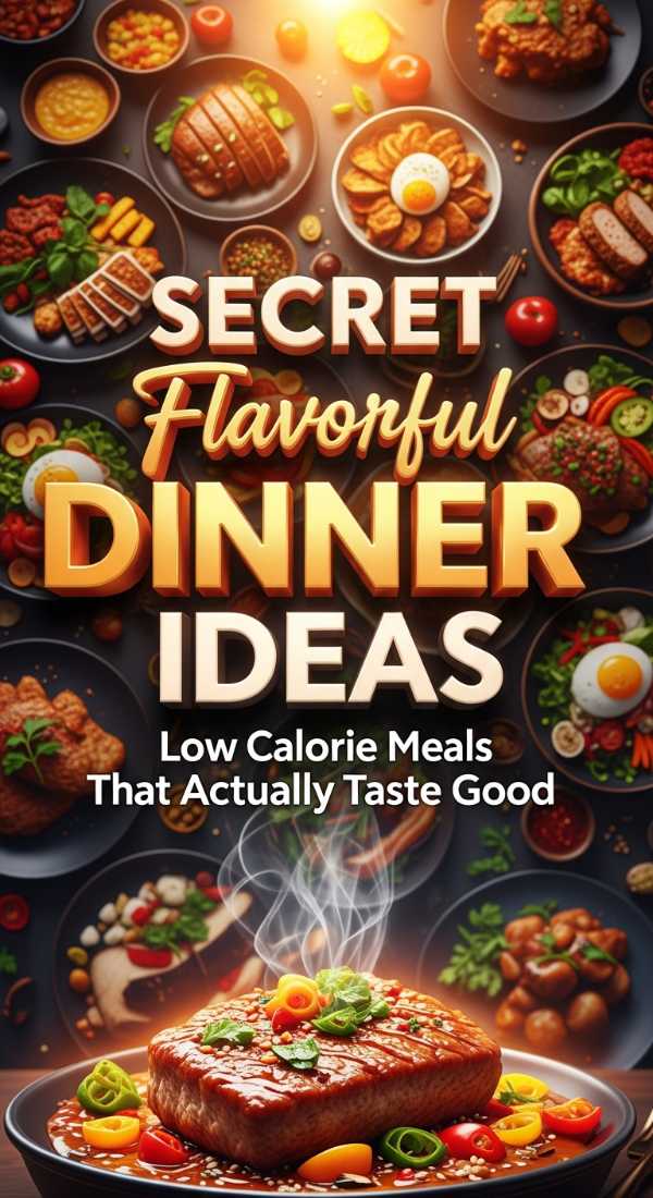 Low Calorie Meals That Actually Taste Good