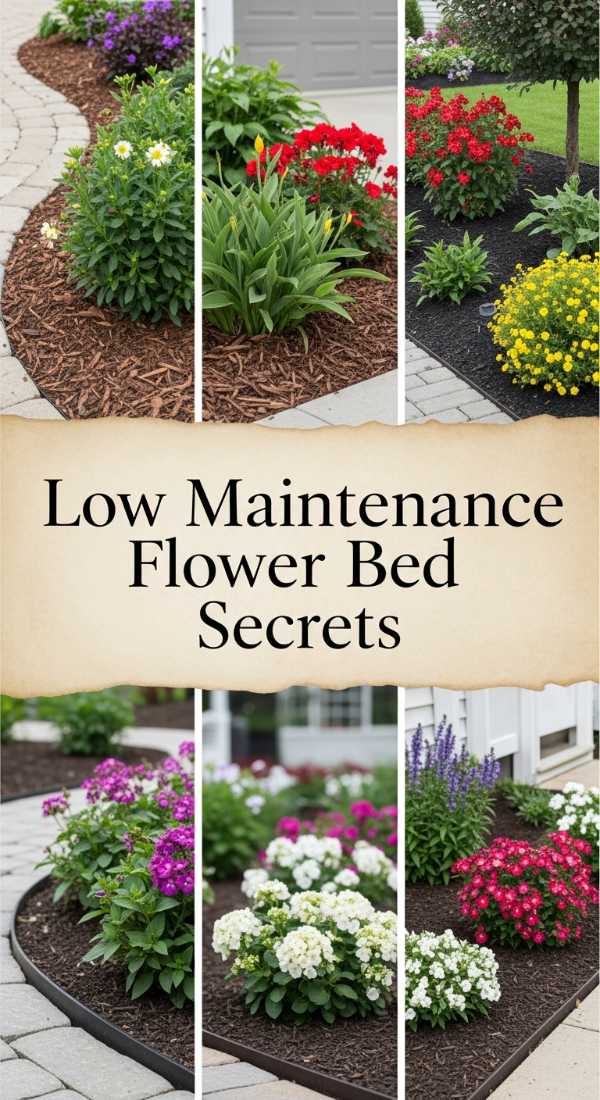 Low Maintenance Flower Bed Secrets 69ea60c72c24d