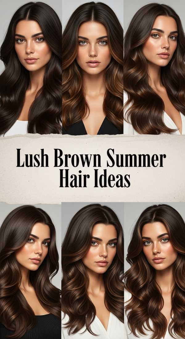 Lush Brown Summer Hair Ideas 69ef495043101