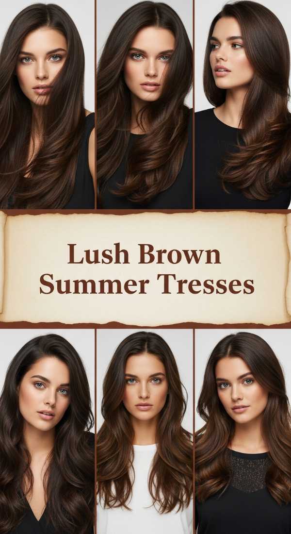 Lush Brown Summer Tresses 69ee53048b134