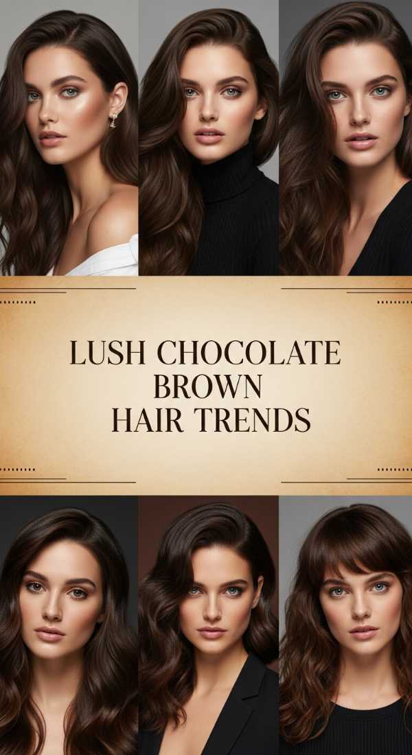 Lush Chocolate Brown Hair Trends 69ecedad1a804