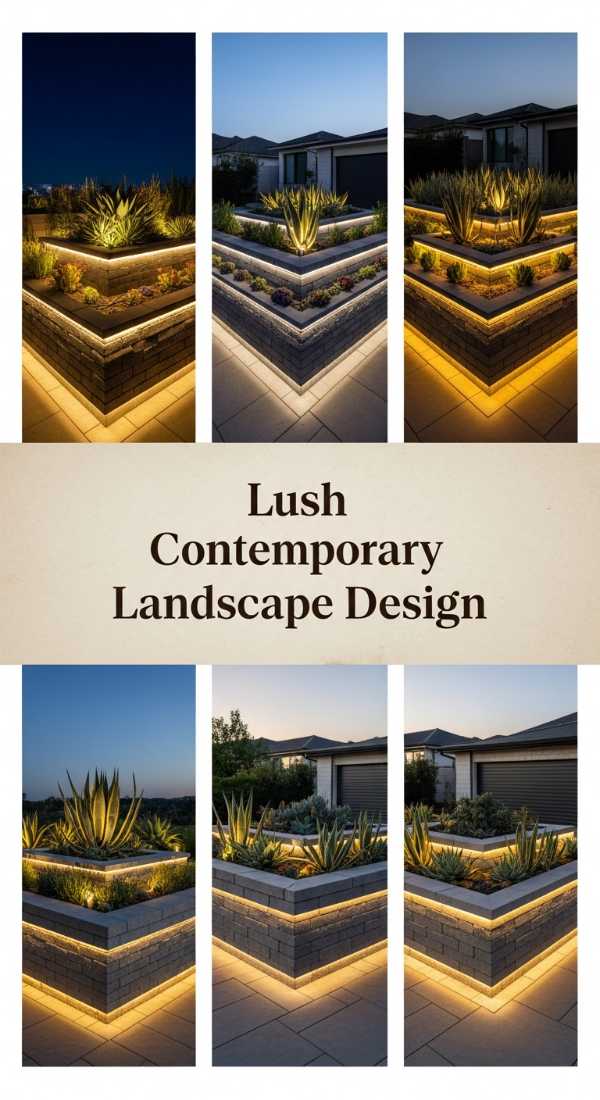 Lush Contemporary Landscape Design 69df43e6a92b8
