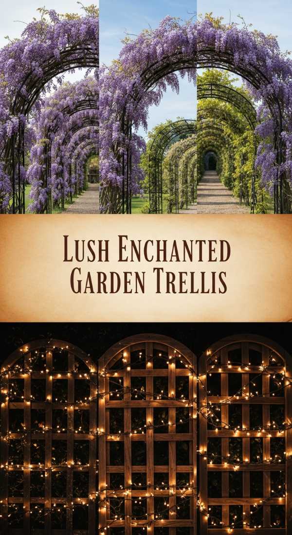 Lush Enchanted Garden Trellis 69df43db49e16