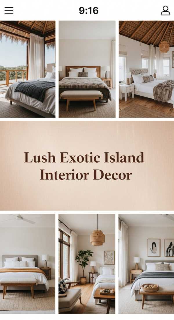 Lush Exotic Island Interior Decor 69f3a6a2046c7