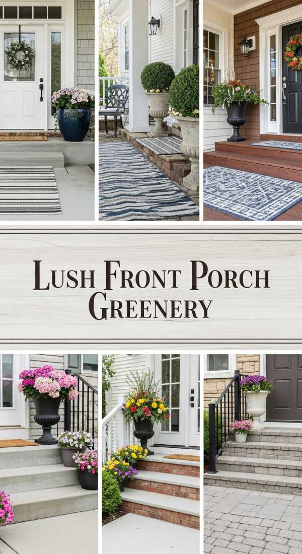 Lush Front Porch Greenery 69efa34a7bbc5