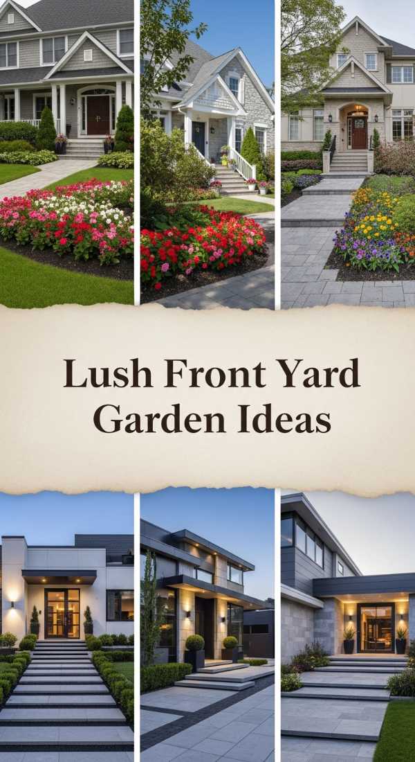 Lush Front Yard Garden Ideas 69e777919d041