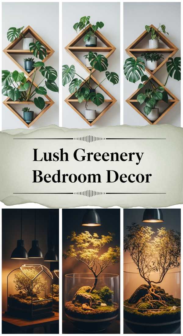 Lush Greenery Bedroom Decor 69e3b6f064688