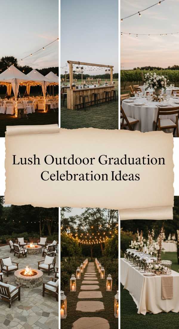 Lush Outdoor Graduation Celebration Ideas 69df234ed62b6
