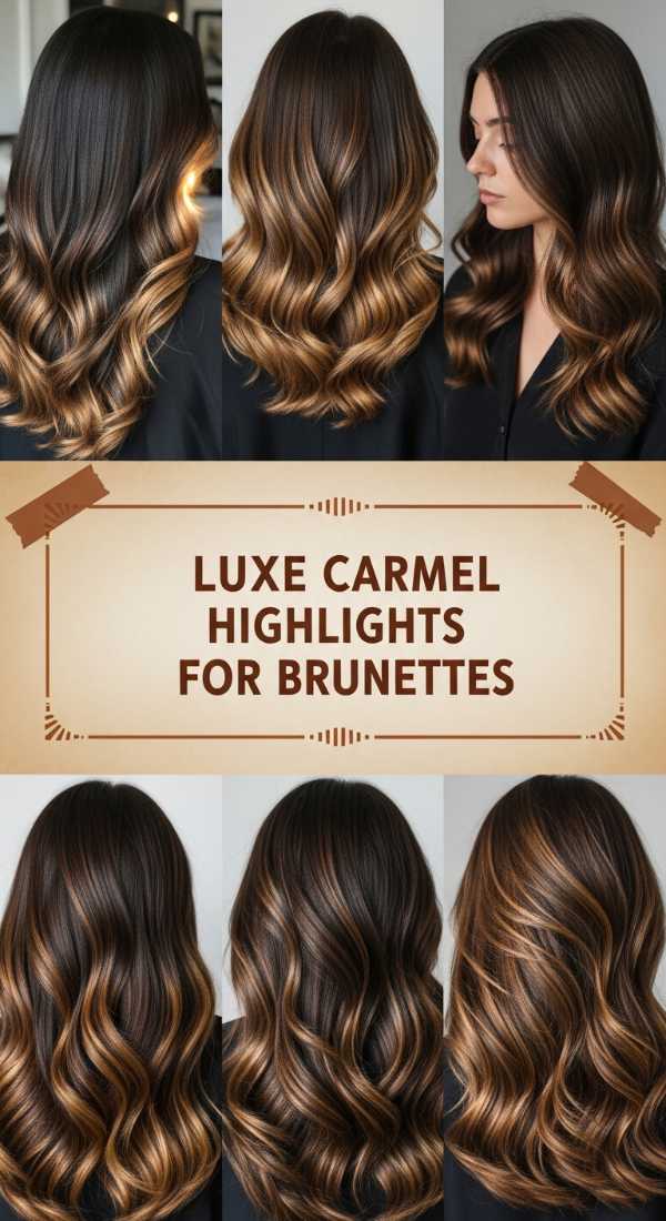 Luxe Carmel Highlights For Brunettes 69df3fd756f5b