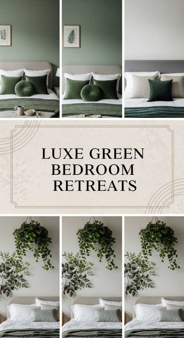 Luxe Green Bedroom Retreats 69e64b7894d56