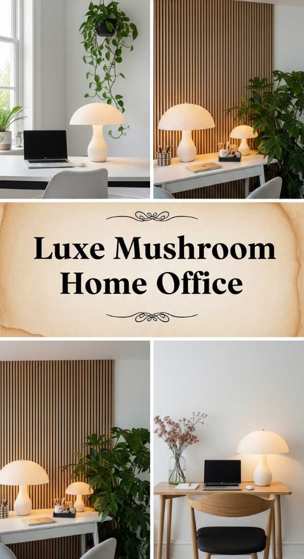 Luxe Mushroom Home Office 69ed031a92574
