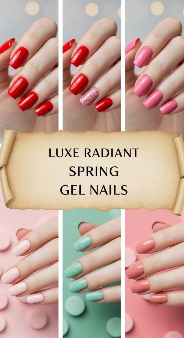 Luxe Radiant Spring Gel Nails 69e5f3f333726