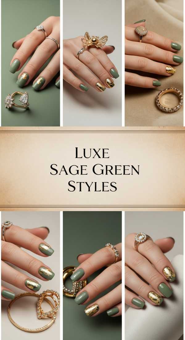 Luxe Sage Green Styles 69f2495673bba