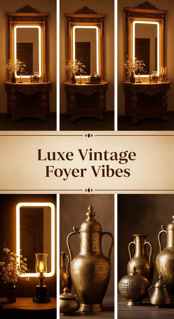 Luxe Vintage Foyer Vibes 69ed033dbab5b