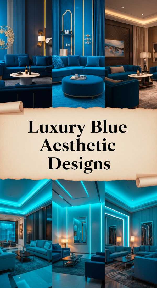 Luxury Blue Aesthetic Designs 69e64b84e0093