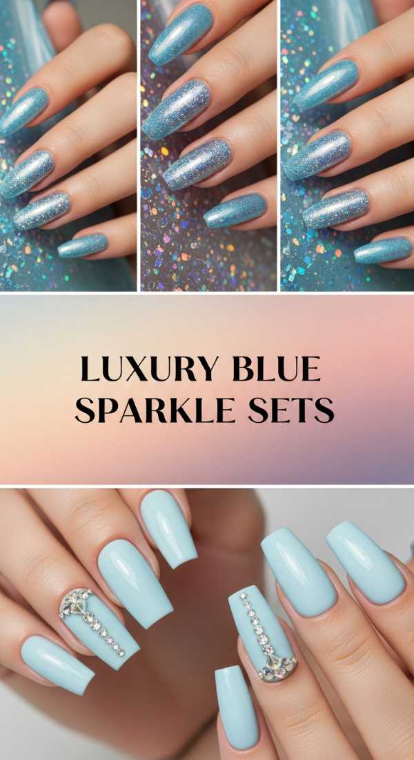 Luxury Blue Sparkle Sets 69f32d682c5e2