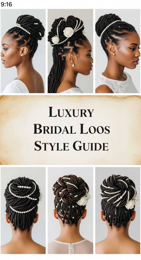 Luxury Bridal Locs Style Guide 69eb9671d895c