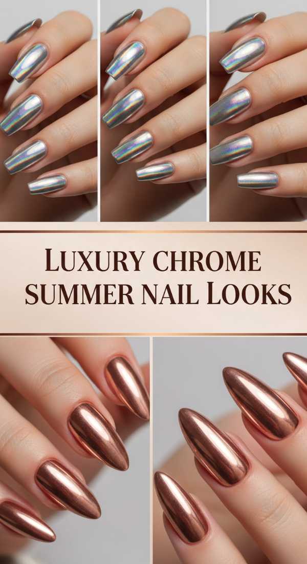 Luxury Chrome Summer Nail Looks 69ee5923d19ff