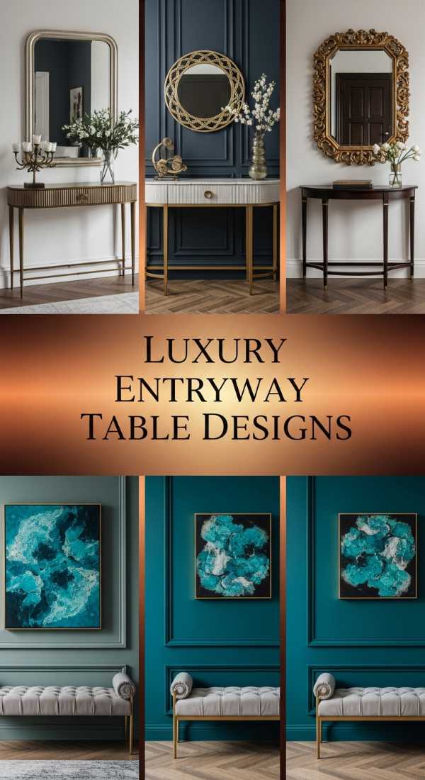 Luxury Entryway Table Designs 69ed0339c4ee7