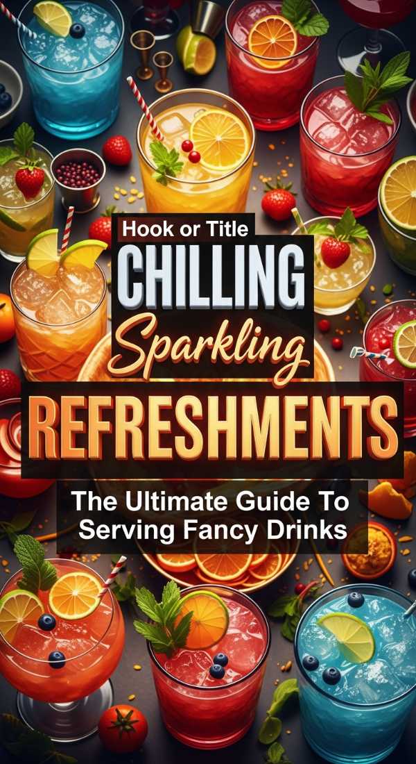 Luxury Fancy Drink Presentation Ideas