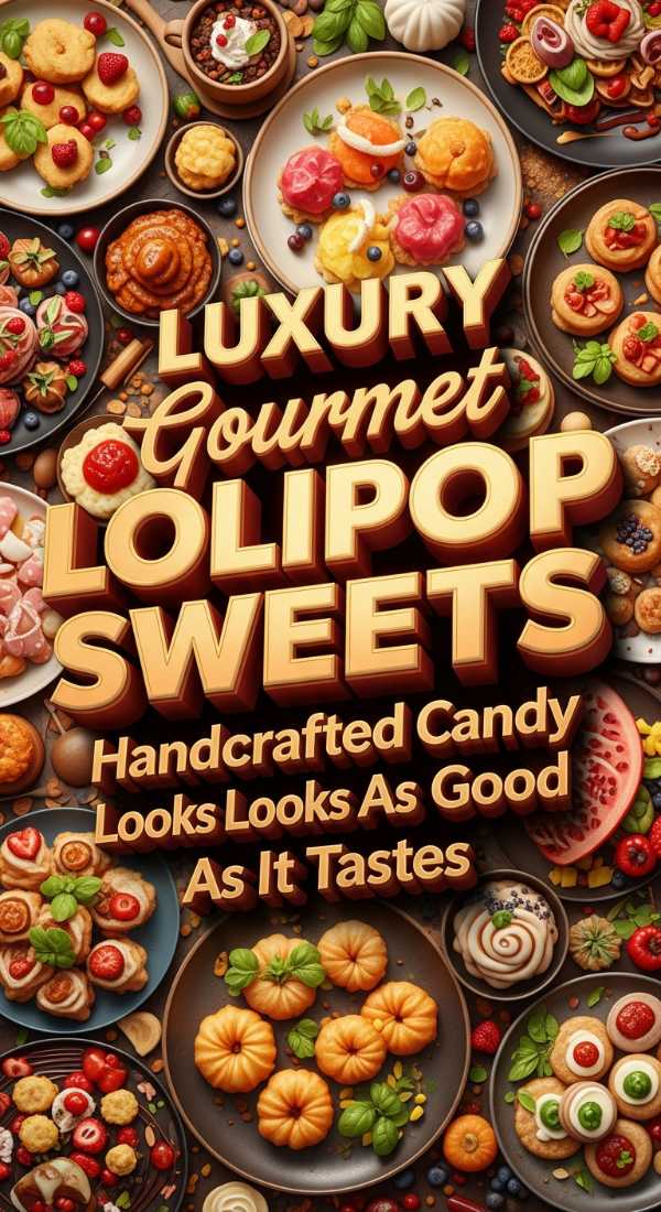 Luxury Gourmet Lolipop Sweets For Special Occasions 69e9b9dd98ba7