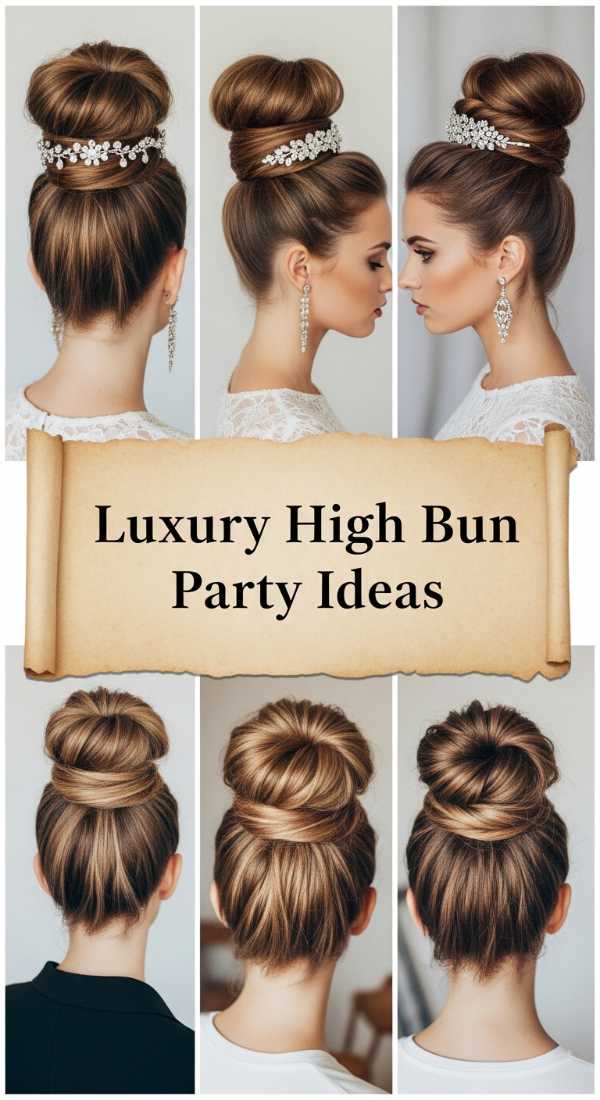 Luxury High Bun Party Ideas 69e33a0e1cbe3