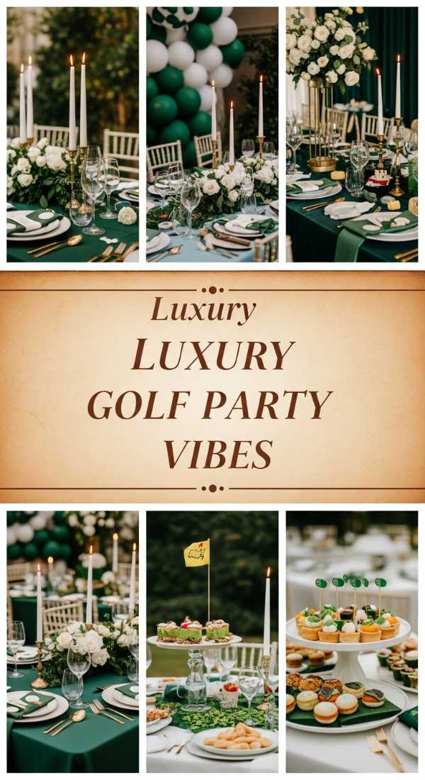 Luxury Masters Golf Party Vibes 69df2352ea8dc