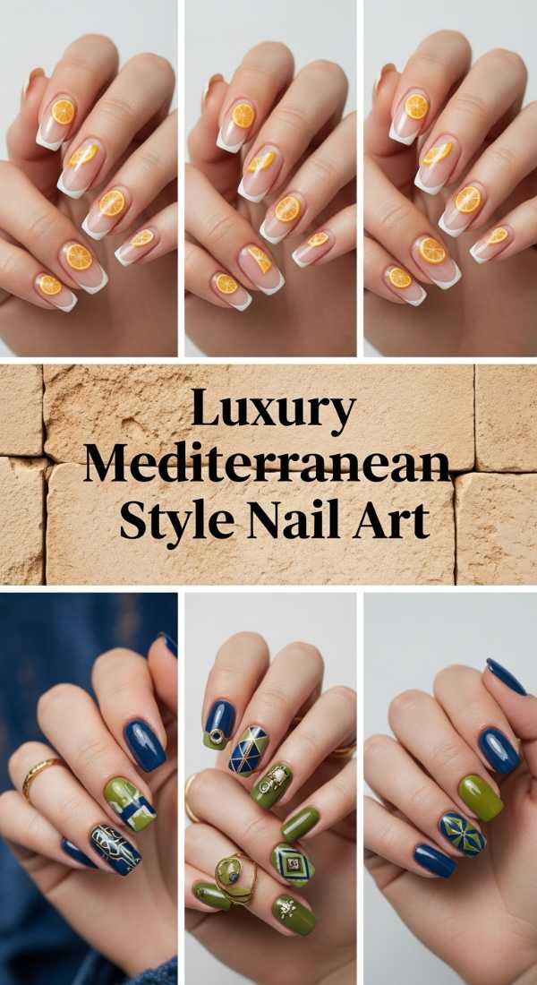 Luxury Mediterranean Style Nail Art 69ecf88ad72ef