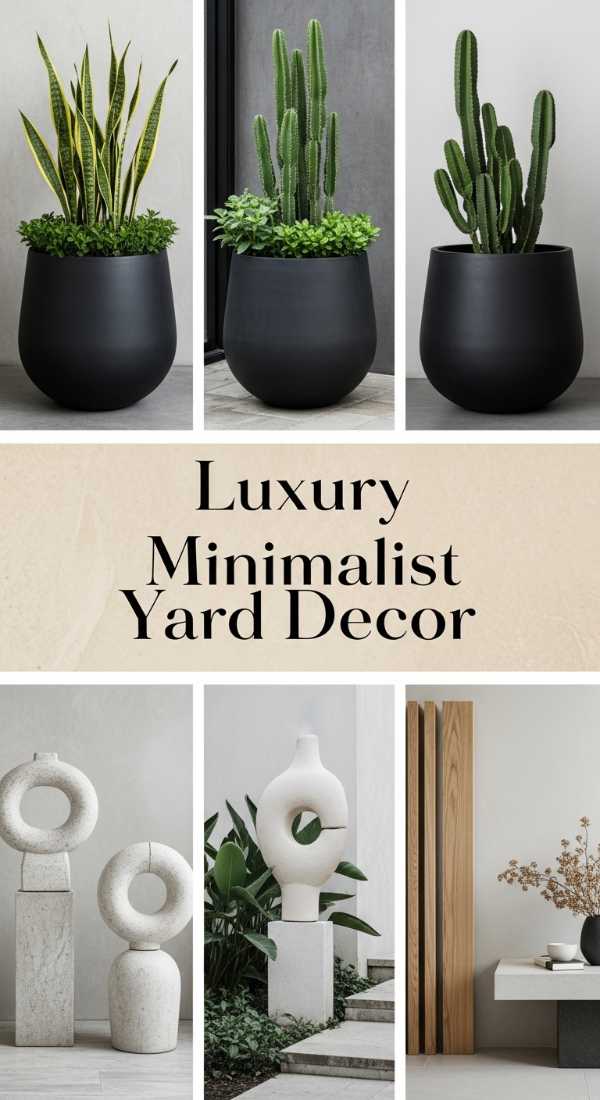 Luxury Minimalist Yard Decor 69df467980ac5