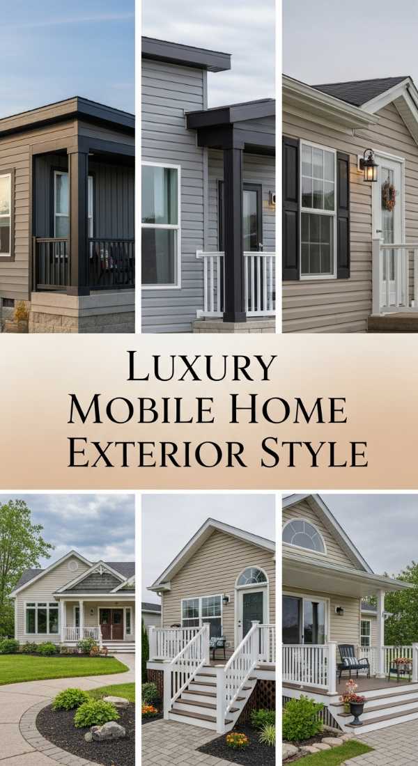 Luxury Mobile Home Exterior Style 69ea60c814956