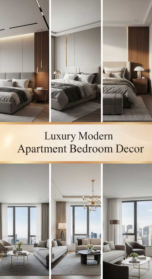 Luxury Modern Apartment Bedroom Decor 69e777ab8c23f