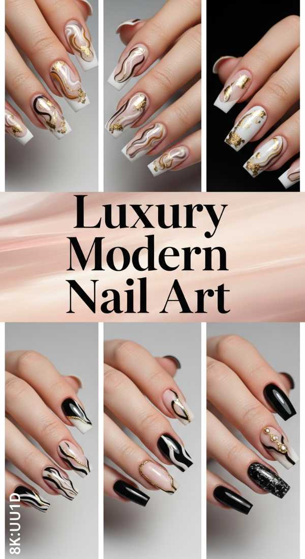 Luxury Modern Nail Art 69e72cc27d569