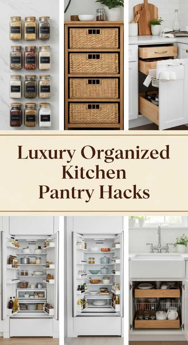 Luxury Organized Kitchen Pantry Hacks 69e3b6ec03cf8