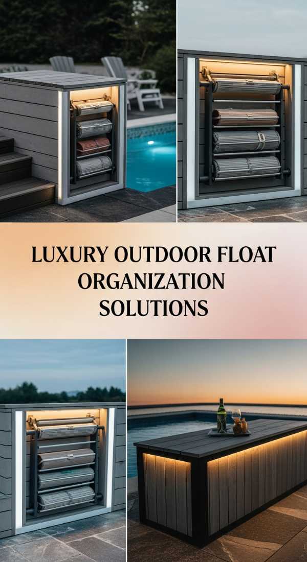Luxury Outdoor Float Organization Solutions 69efa343ceca8