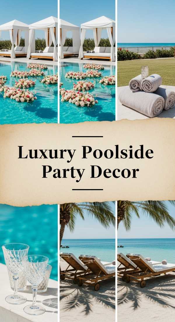 Luxury Poolside Party Decor 69e32c474657d