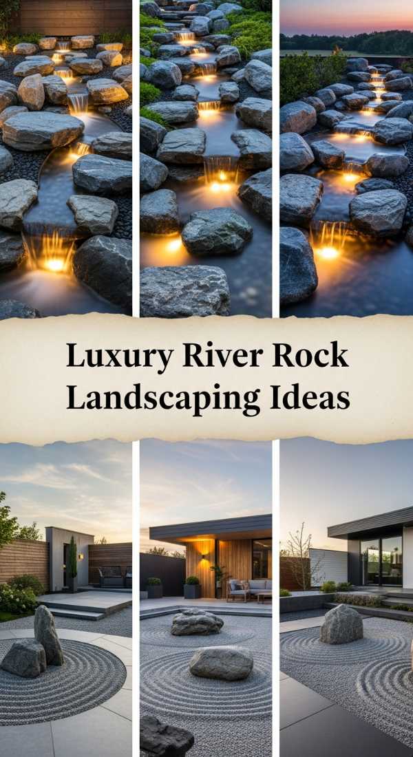 Luxury River Rock Landscaping Ideas 69e777a889657