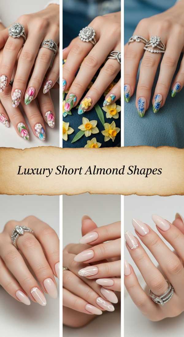 Luxury Short Almond Shapes