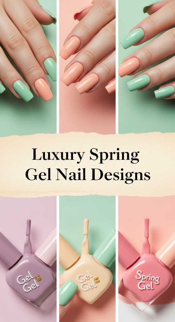 Luxury Spring Gel Nail Designs 69e5f3ea29bd4